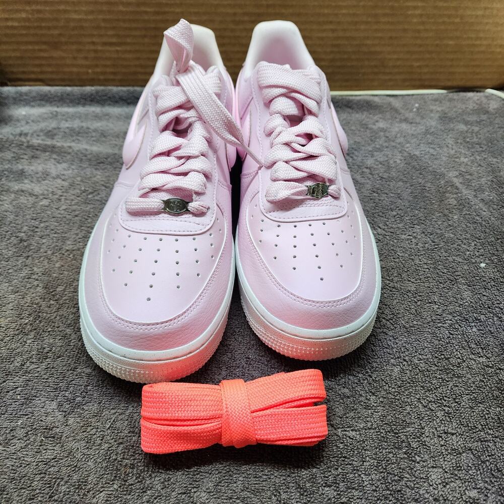 New womens size 11 Nike Air Force 1 Pink foam shoes Sneakers HF2014-600 b54